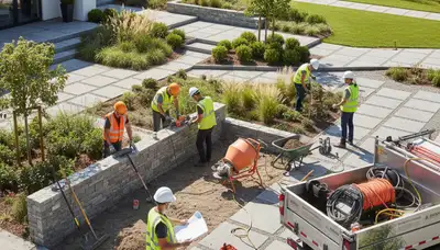 Salt Lake City, UT tree service team providing landscape design and tree care for local properties
