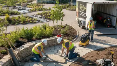 Salt Lake City, UT tree service team providing landscape design and outdoor space planning