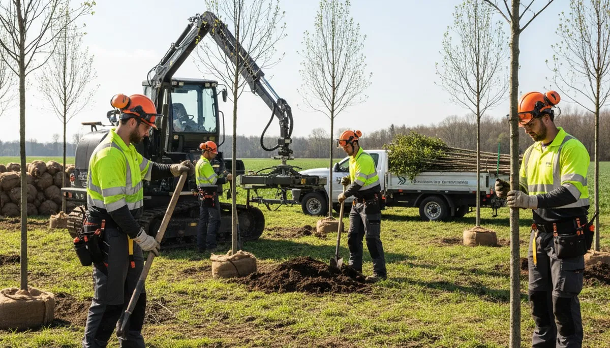 Tree planting service in Salt Lake City, UT for healthy landscape growth