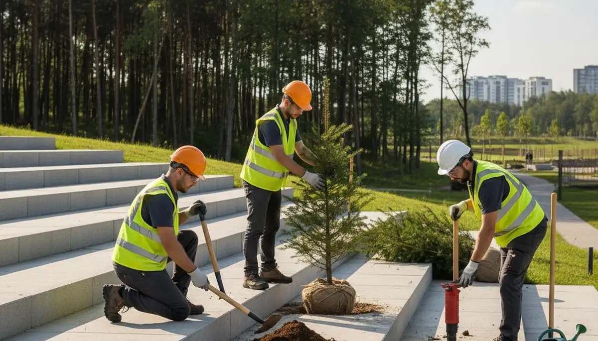 Tree planting services in Salt Lake City, UT for residential and commercial properties