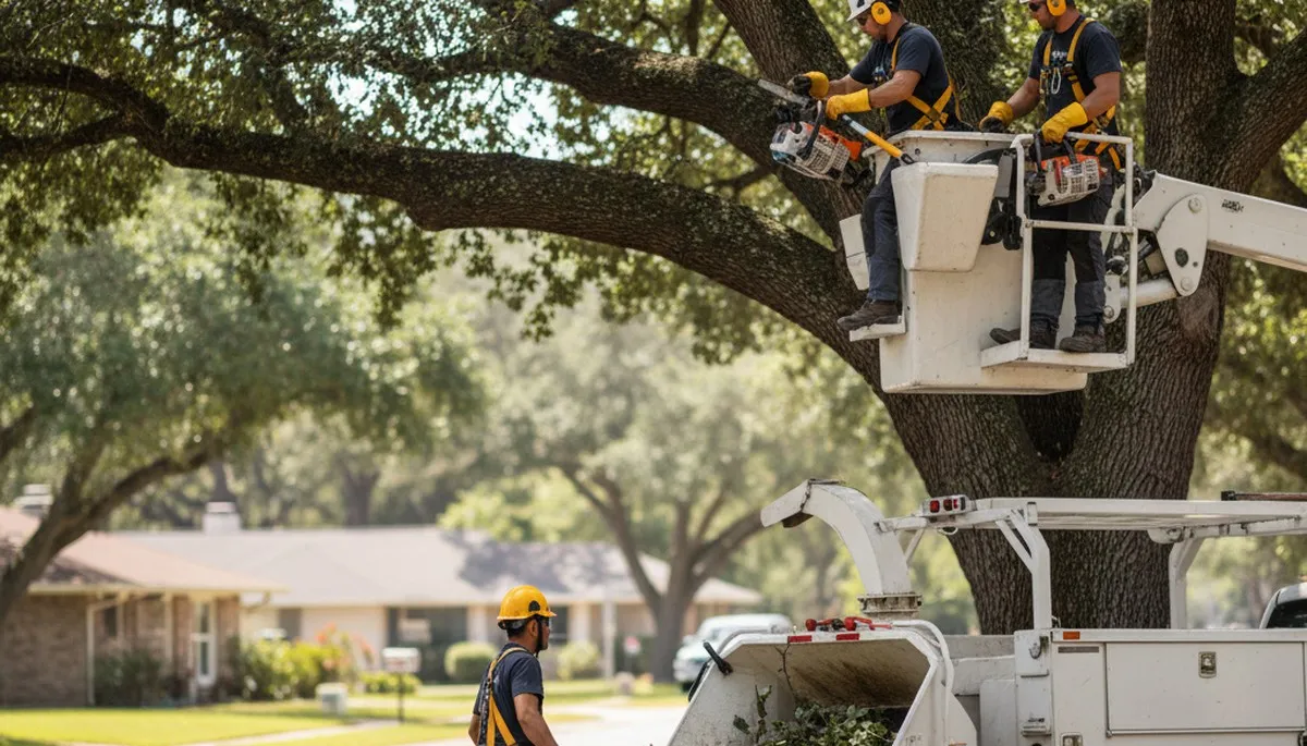 Arbor Tree Care pruning a tree in Salt Lake City, UT for safer, healthier growth