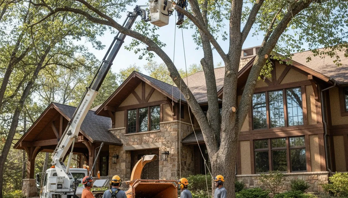 Tree service crew providing professional tree removal in Salt Lake City, UT