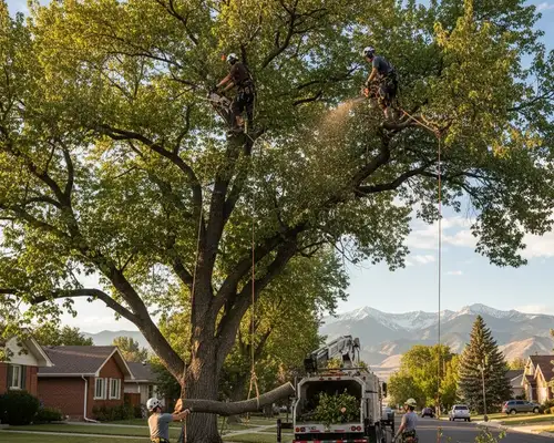 Tree trimming for mature canopies in Salt Lake City, UT by Arbor Tree Removal